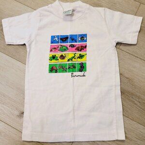 Vtg Kids Toddler Bermuda Sea Ocean Life Top T Shirt Sz 6-8 M